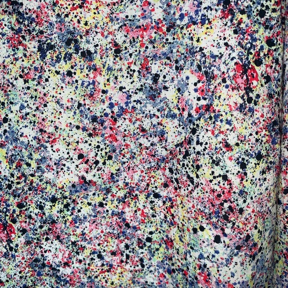 Bugatchi Paint Splash print Button Front Shirt - Picture 3 of 9